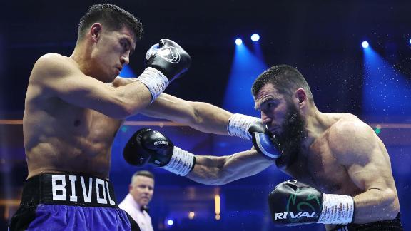 How close was the first fight between Beterbiev and Bivol?